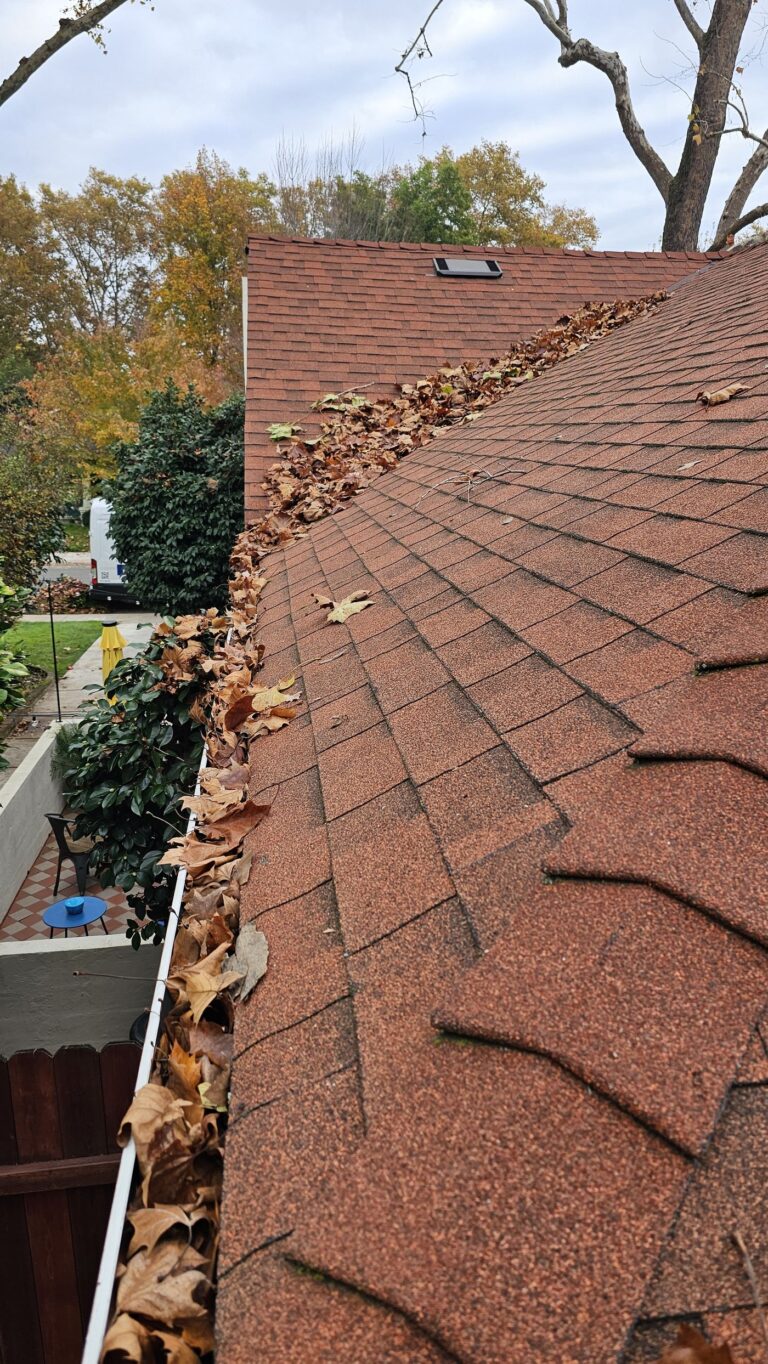 Gutter Service and Gutter Guards Project in Sacramento