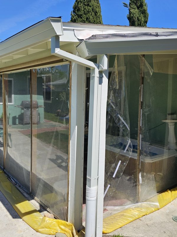 downspout installation