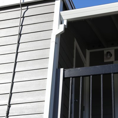 Apartment gutters