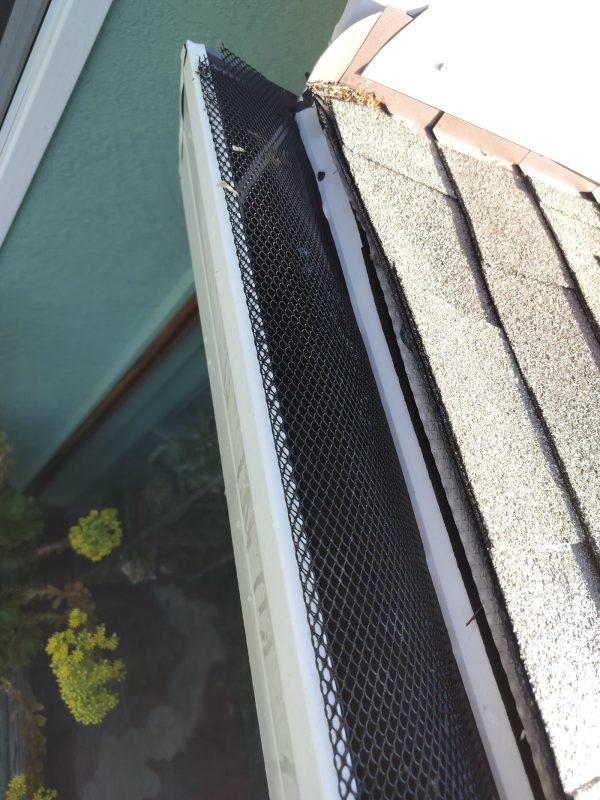 gutter guard installation